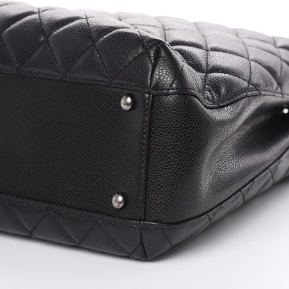 Chanel Caviar Quilted City Shopping Tote Black 11 of 14