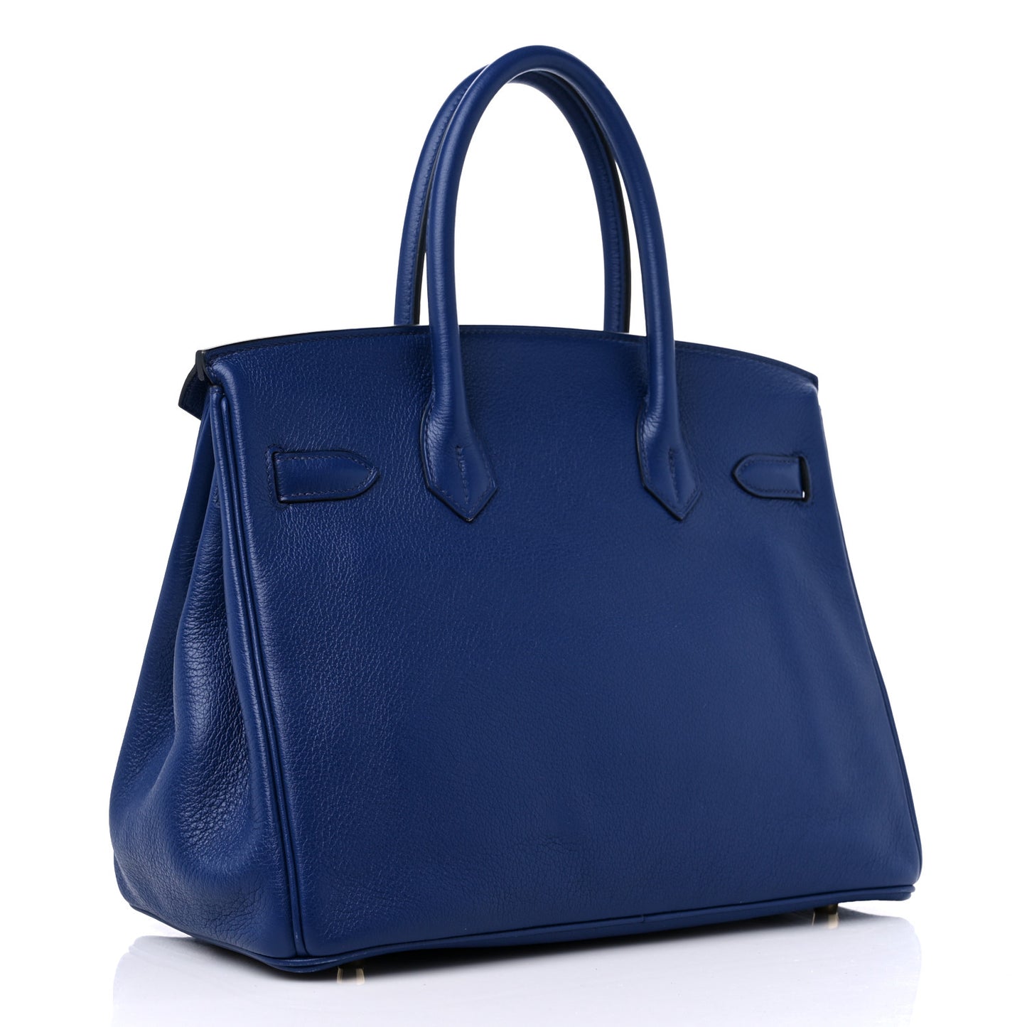 Taurillon Novillo Birkin 30 Bleu Saphir