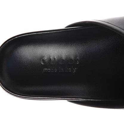 Gucci Calfskin Mens Horsebit River Slippers 8 Black 7 of 8
