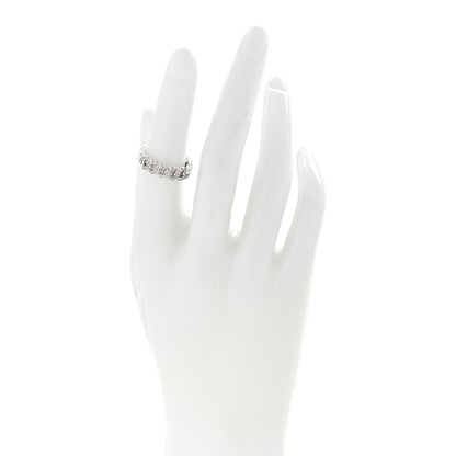 David Yurman Sterling Silver Diamond Narrow Belmont Curb Link Ring 49 5 2 of 4