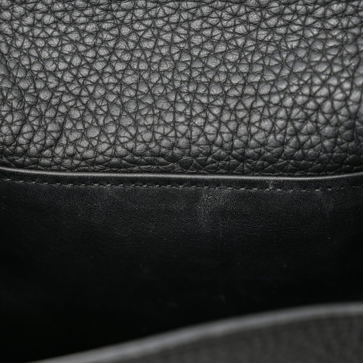 Taurillon Clemence Mini Lindy 20 Black