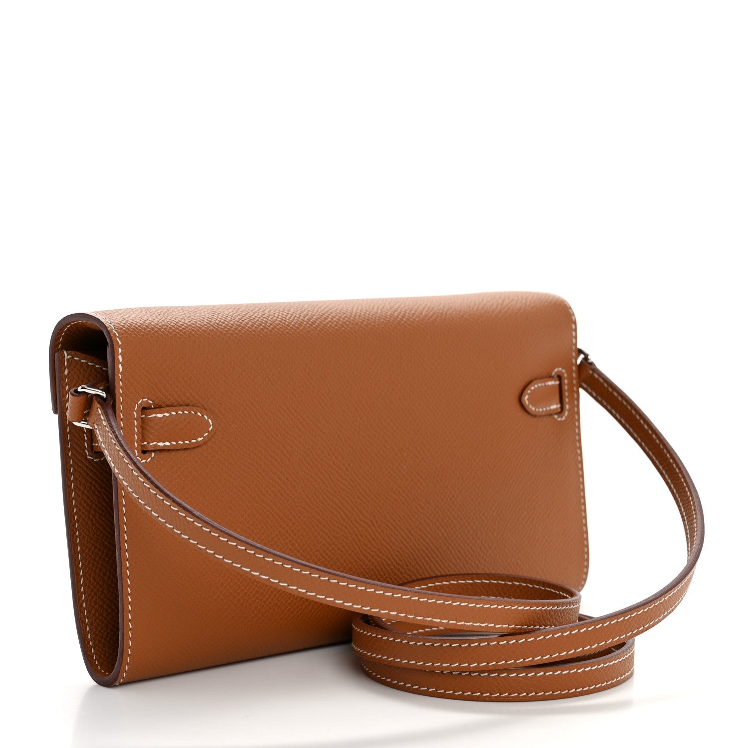 Hermes Epsom Kelly Wallet To Go Gold 3 of 10