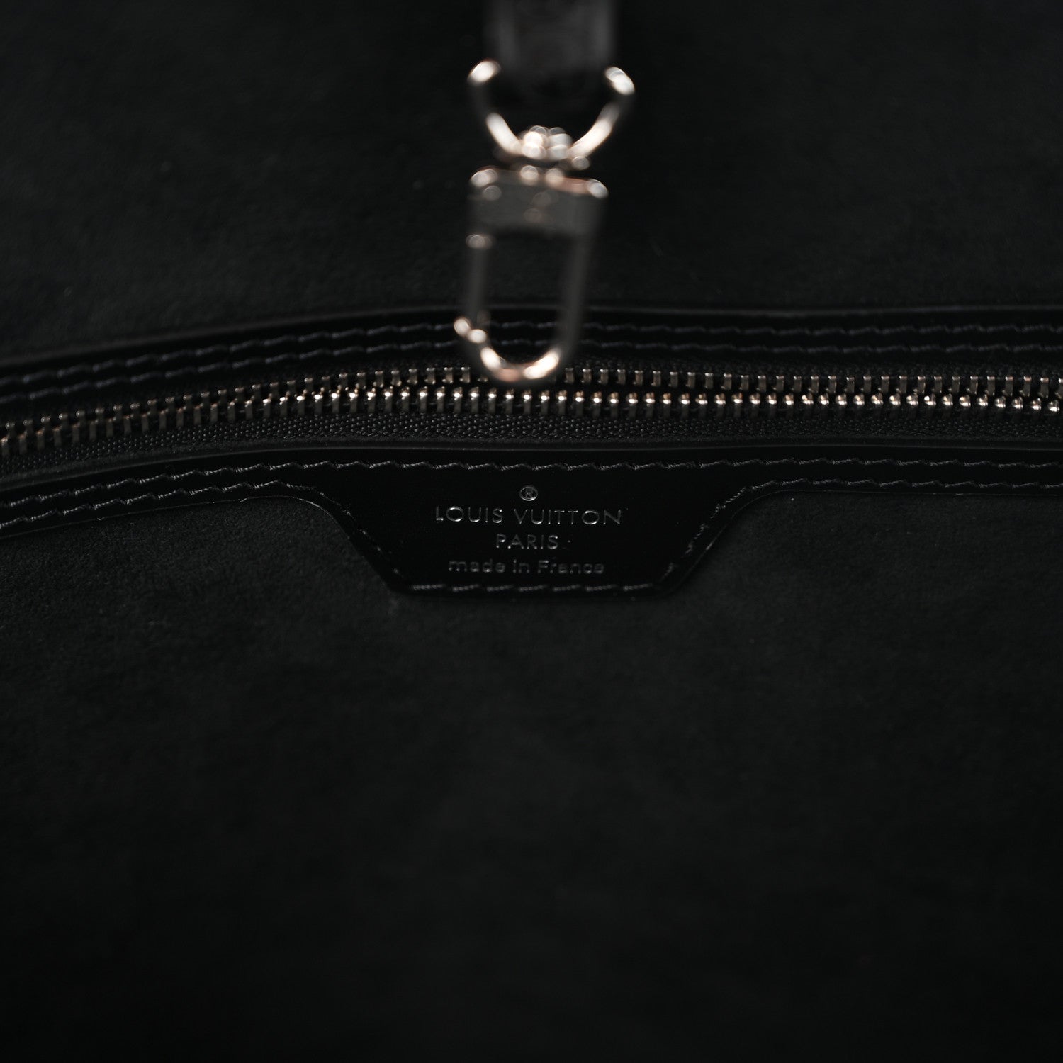Louis Vuitton Epi Neverfull MM Black 6 of 9