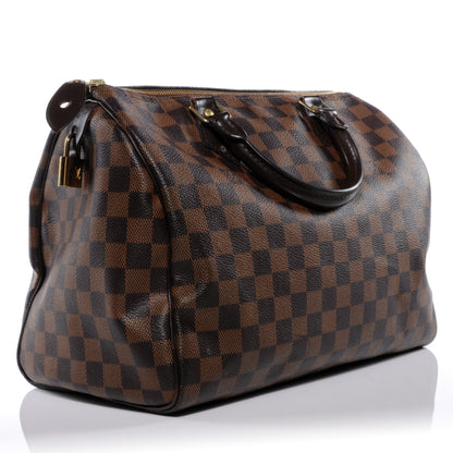 Louis Vuitton Damier Ebene Speedy 30 3 of 8