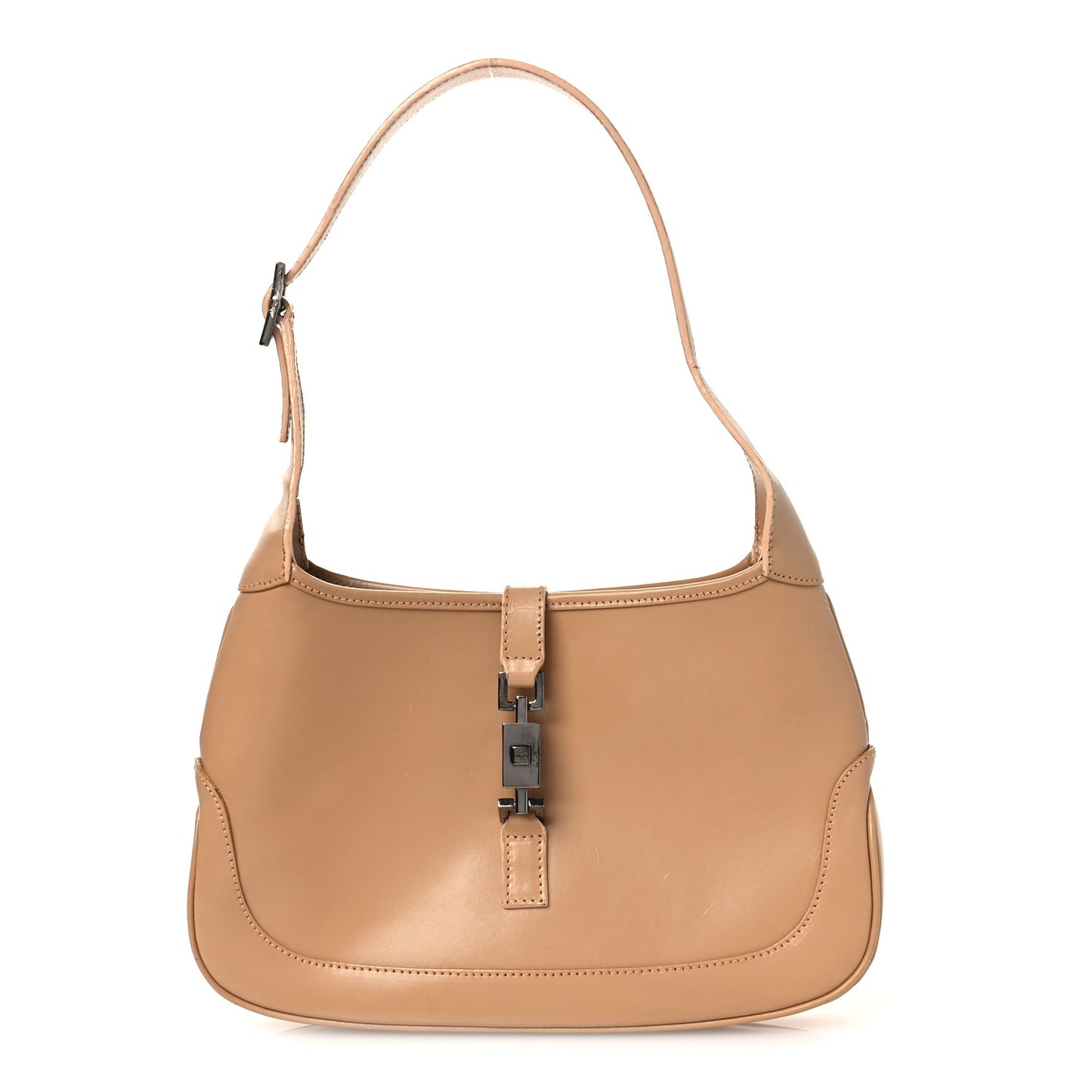 Calfskin Small Jackie O Hobo Beige