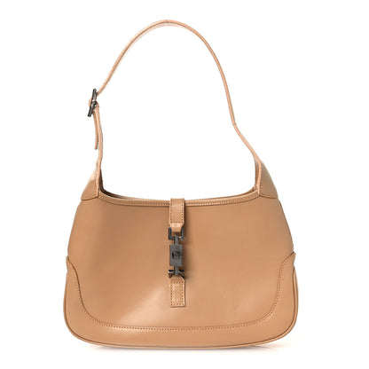 Gucci Calfskin Small Jackie O Hobo Beige 1 of 18