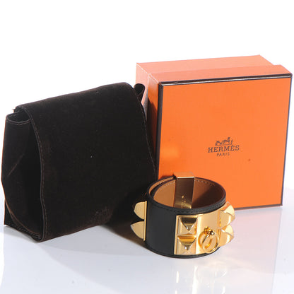 Hermes Chamonix Collier de Chien CDC Bracelet Black Small 7 of 7