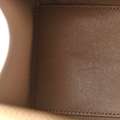 Saint Laurent Shiny Calfskin Small Uptown Tote Sea Salt 11 of 11