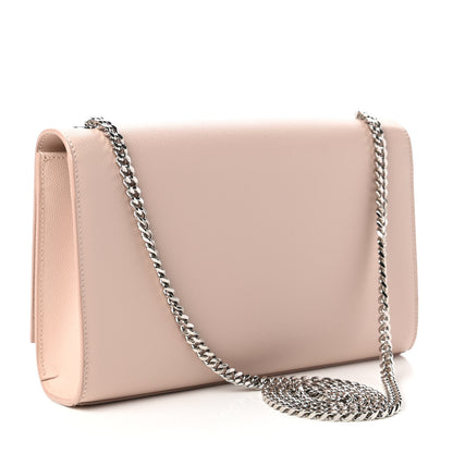 Saint Laurent Grain De Poudre Medium Classic Monogram Kate Satchel Marble Pink 3 of 11