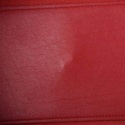 Saint Laurent Calfskin Small Classic Y Cabas Red 8 of 13