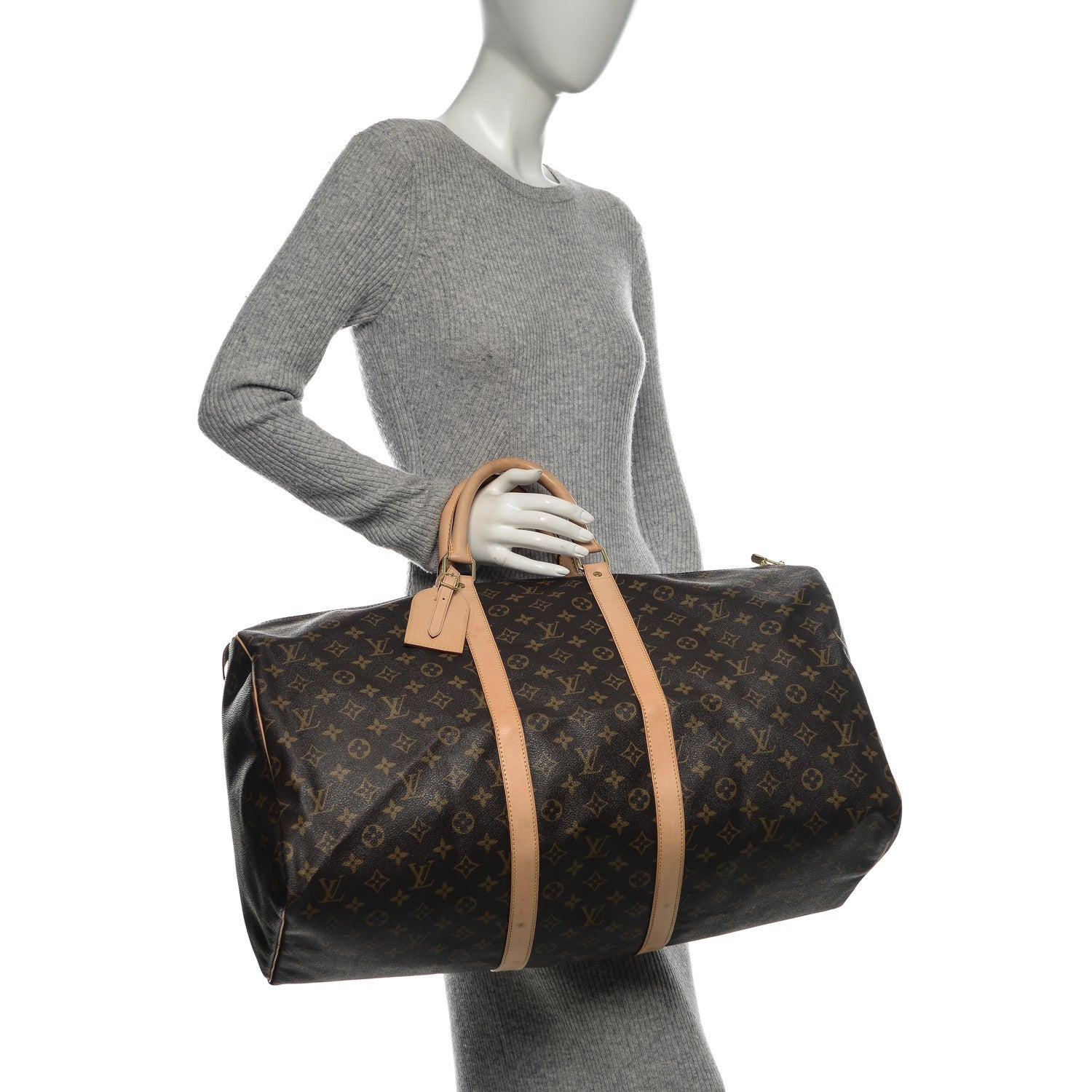 Louis Vuitton Monogram Keepall 55 2 of 9