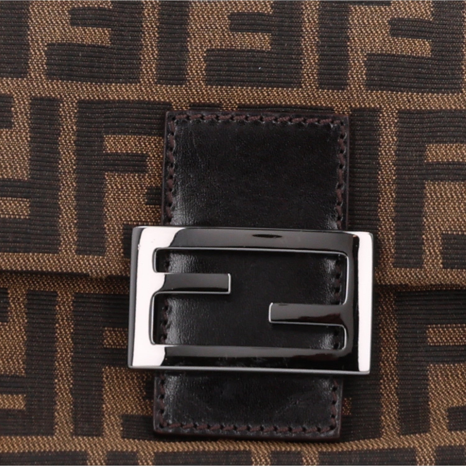 Fendi Zucca Mini Mama Baguette Tobacco 7 of 10