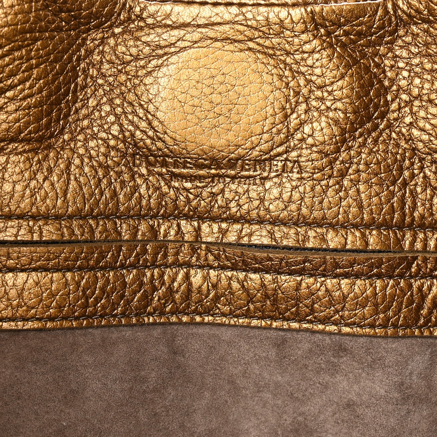 Bottega Veneta Cervo Intrecciato Large Simple Hobo New Bronze 6 of 9