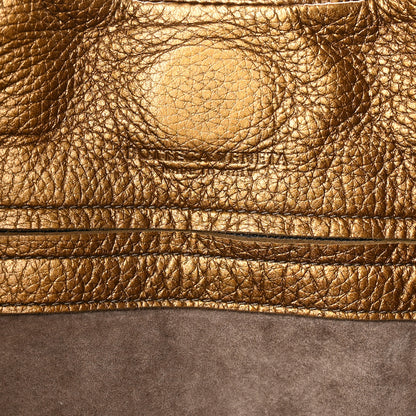 Bottega Veneta Cervo Intrecciato Large Simple Hobo New Bronze 6 of 9