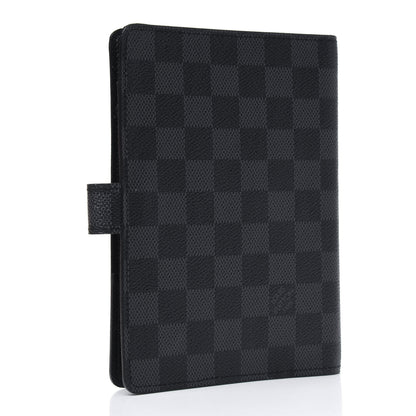 Louis Vuitton Damier Graphite Medium Ring Agenda Cover 2 of 7