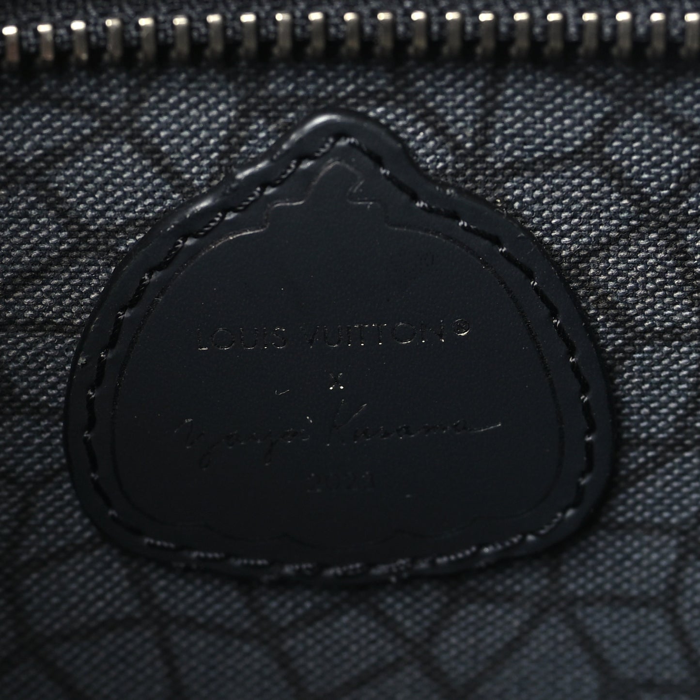 LV X YK Monogram Eclipse Reverse Pumpkin Gaston Wearable Wallet