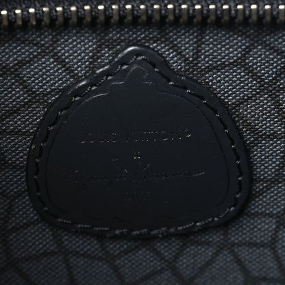 Louis Vuitton LV X YK Monogram Eclipse Reverse Pumpkin Gaston Wearable Wallet 6 of 9