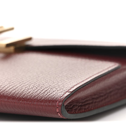 Hermes Chevre Mysore Cinhetic To Go Wallet Rouge H 18 of 19