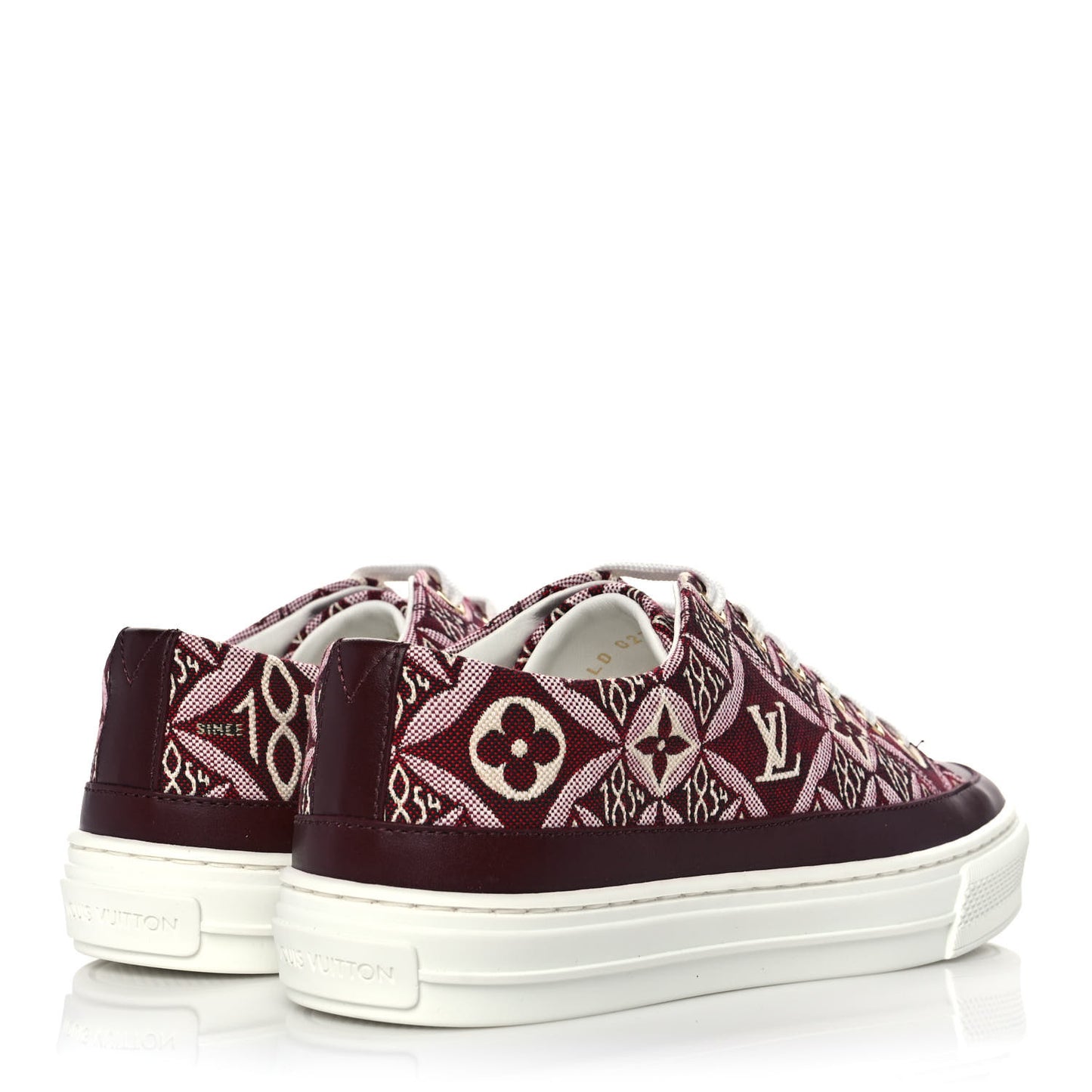 Jacquard Since 1854 Stellar Sneakers 35.5 Bordeaux
