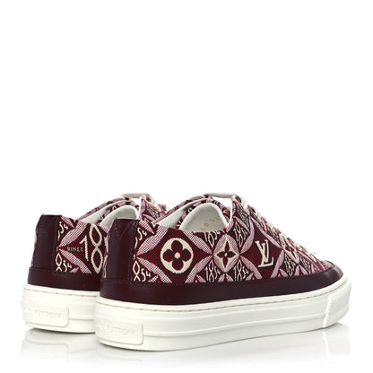 Louis Vuitton Jacquard Since 1854 Stellar Sneakers 35.5 Bordeaux 4 of 8
