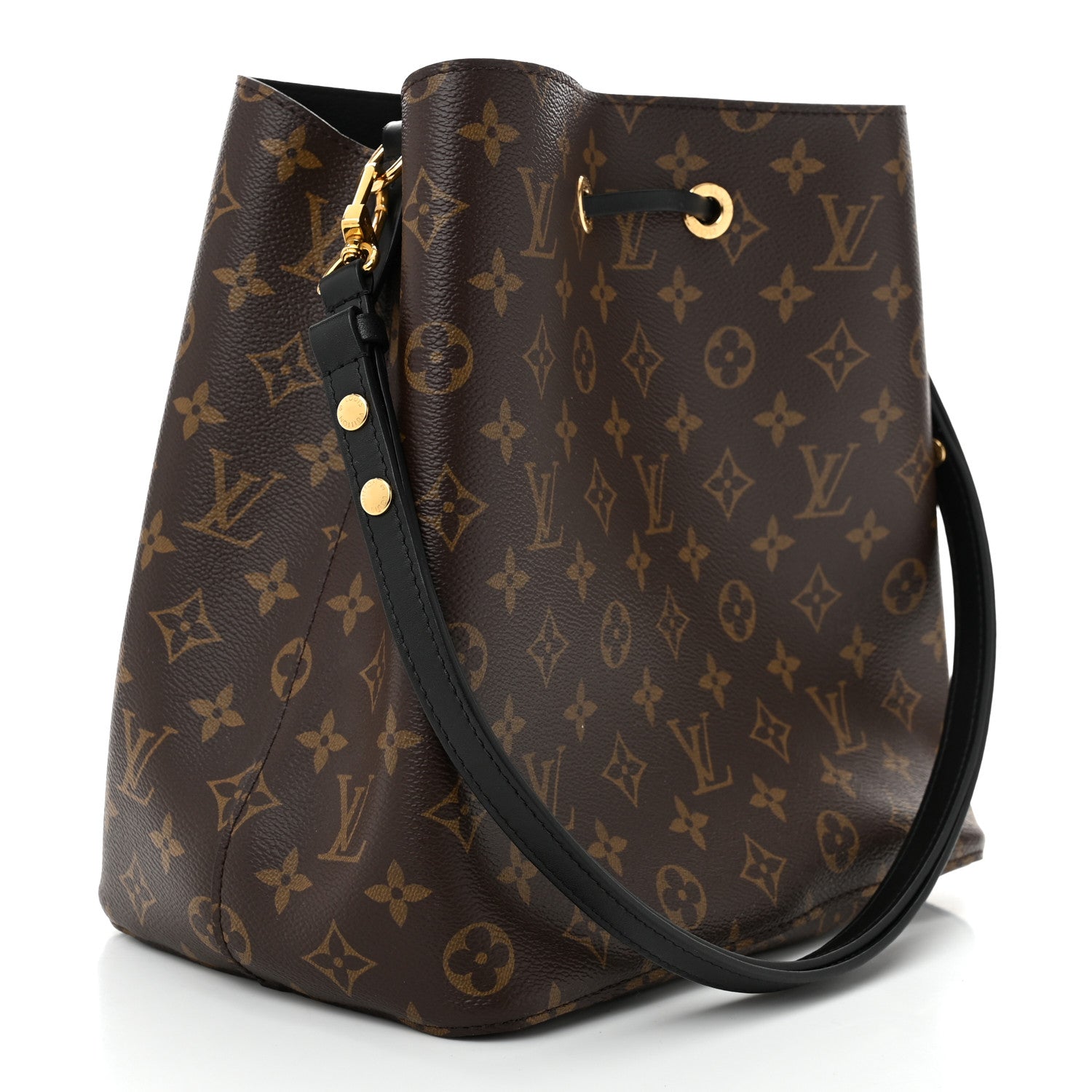 Louis Vuitton Monogram Neonoe MM Black 3 of 9