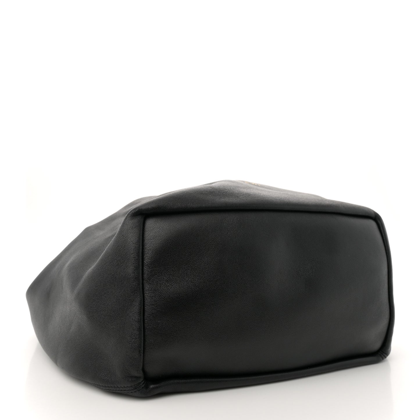 Buttery Nappa Medium Squeeze Bag Black