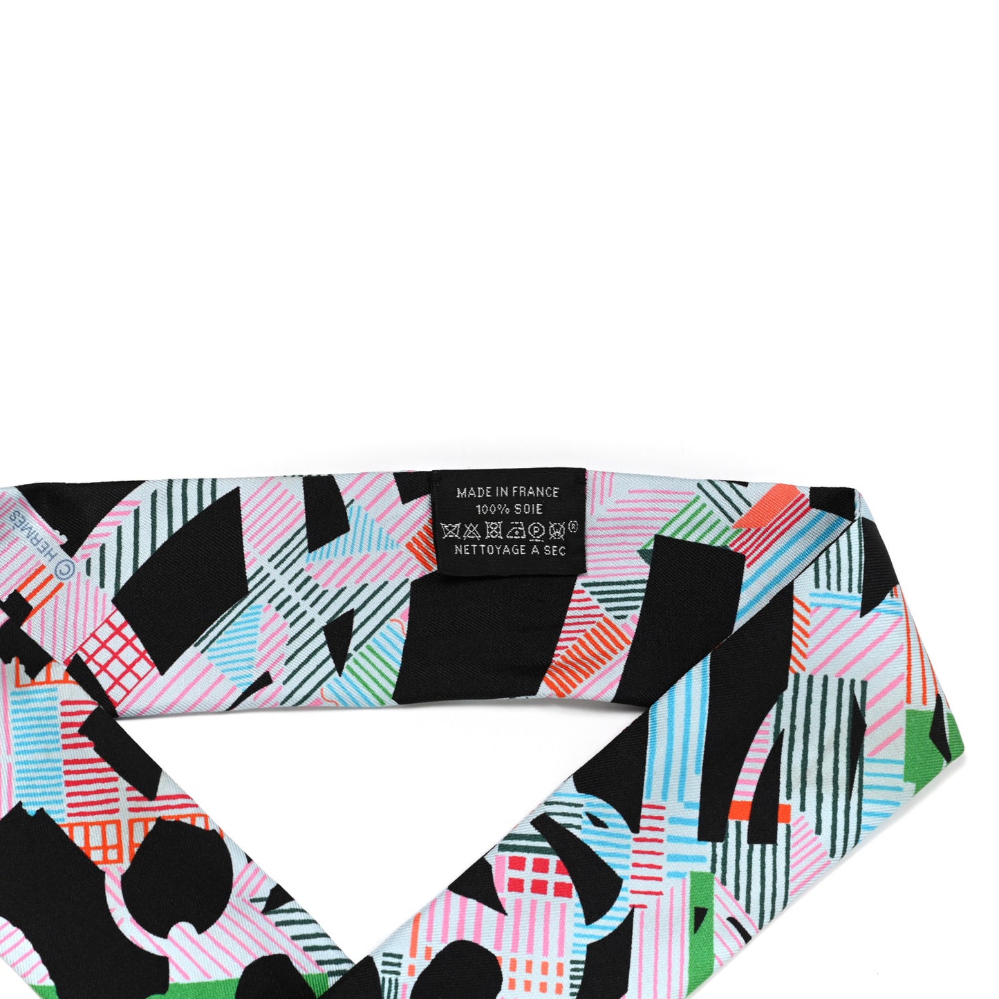 Silk Cavalcadour Morning Twilly Black Rouge Vert