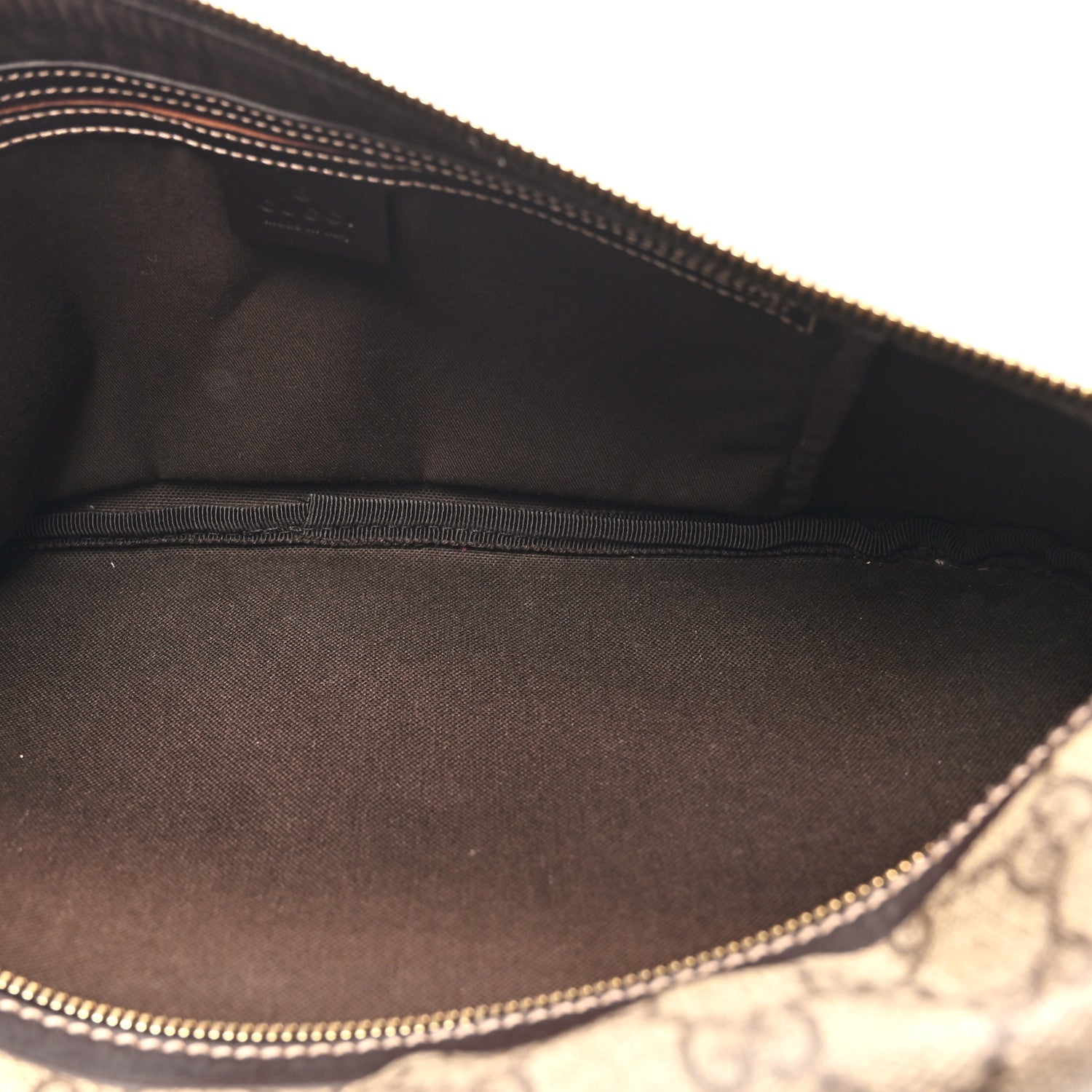 Gucci GG Supreme Monogram Belt Bag Dark Brown 5 of 11