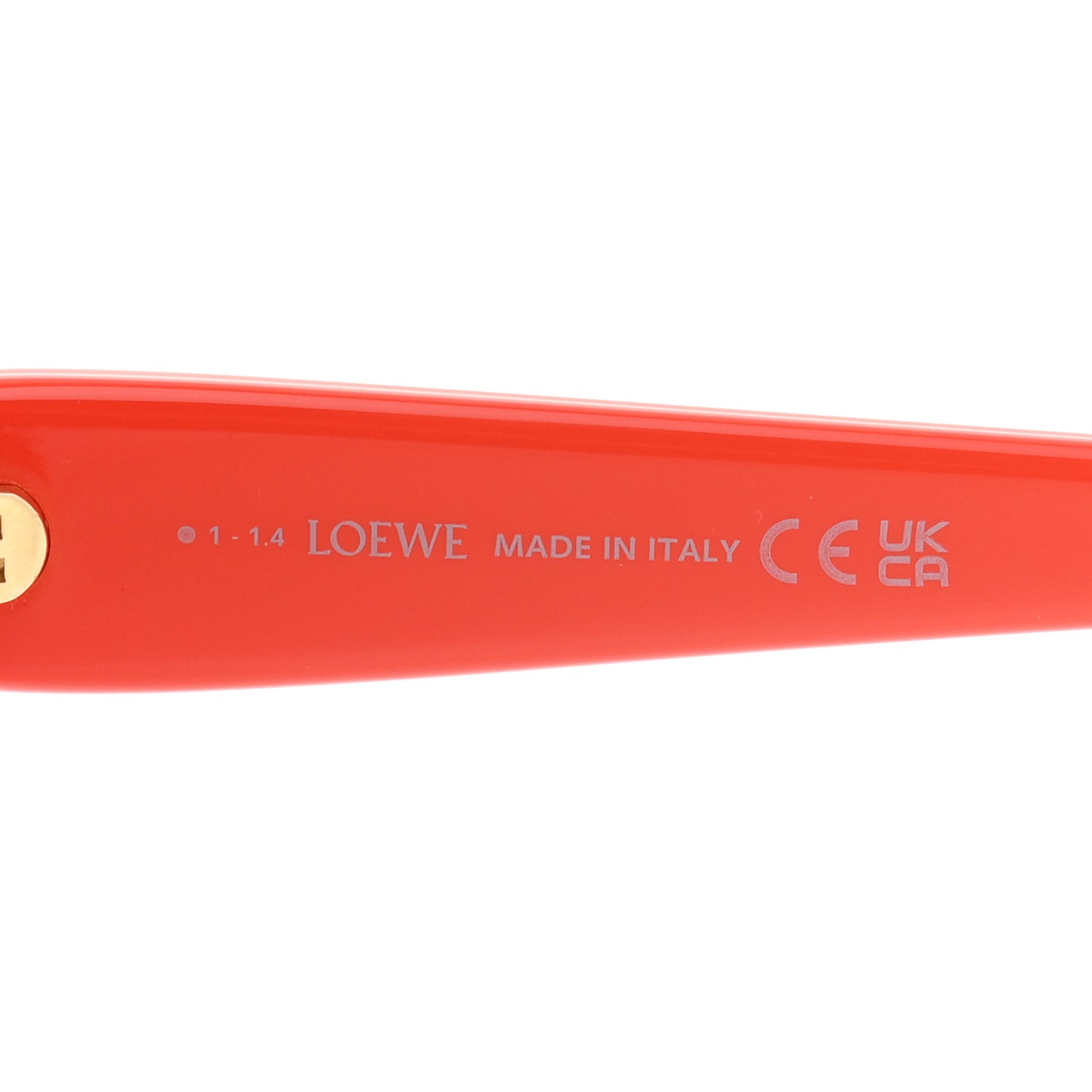 Acetate Square Sunglasses LW40134U Orange
