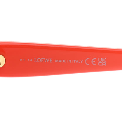 Loewe Acetate Square Sunglasses LW40134U Orange 5 of 7