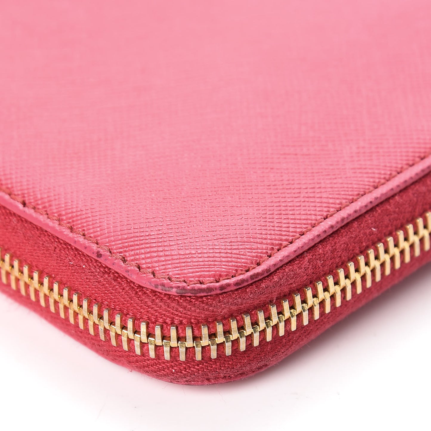 Saffiano Zip Around Wallet Peonia