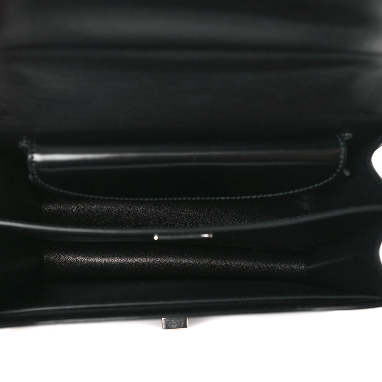 Prada Spazzolato Logo Envelope Top Handle Shoulder Bag Black 5 of 10