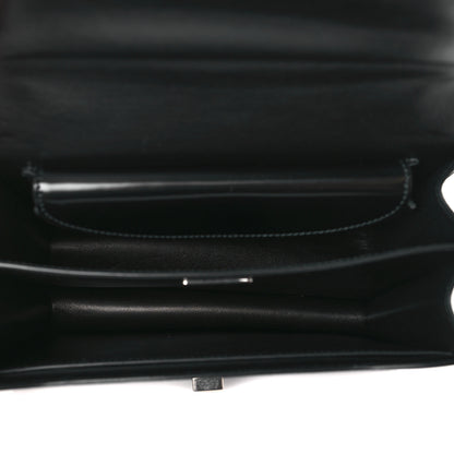 Prada Spazzolato Logo Envelope Top Handle Shoulder Bag Black 5 of 10