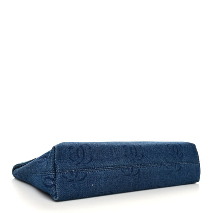 Chanel Denim CC Clutch Dark Blue 4 of 11