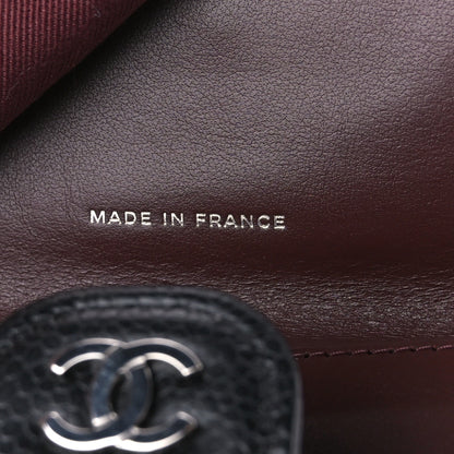 Chanel Caviar Quilted Compact Flap Wallet Black 8 of 13