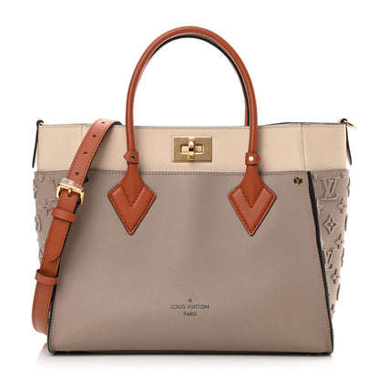 Louis Vuitton Calfskin Monogram Tufting On My Side Galet 1 of 11