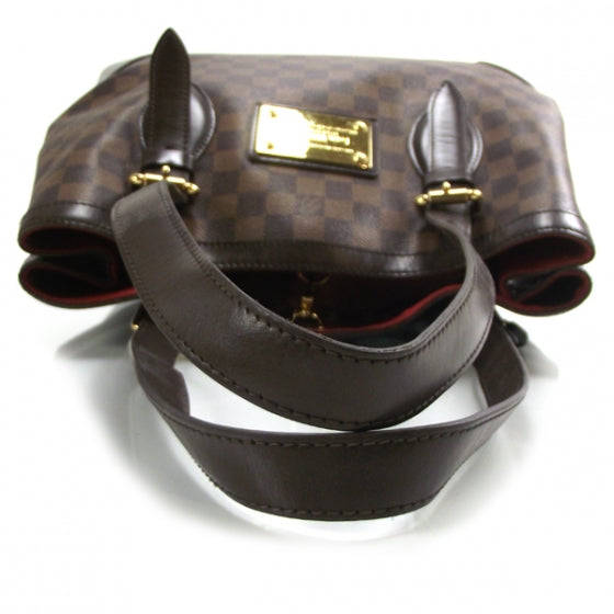 Louis Vuitton Damier Ebene Hampstead MM 6 of 10