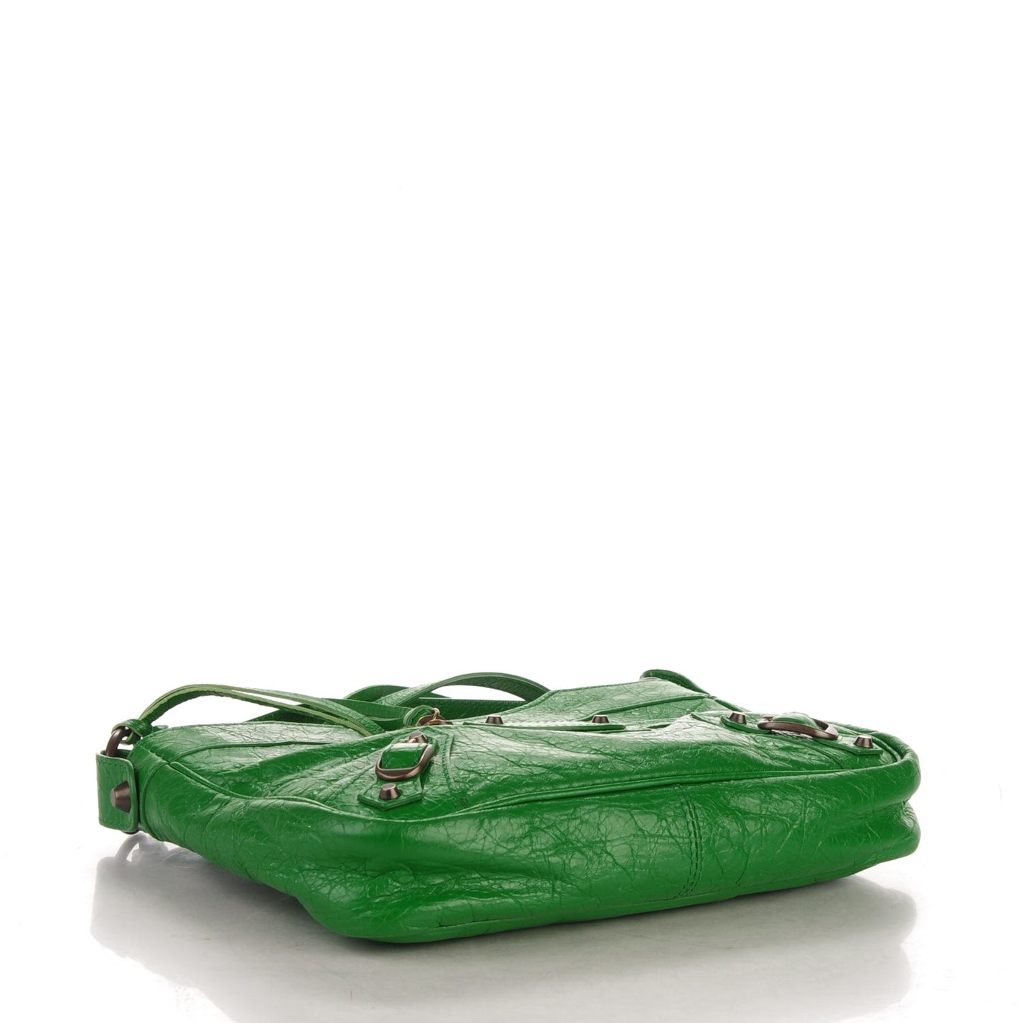 Agneau Classic Hardware Hip Vert Trefle