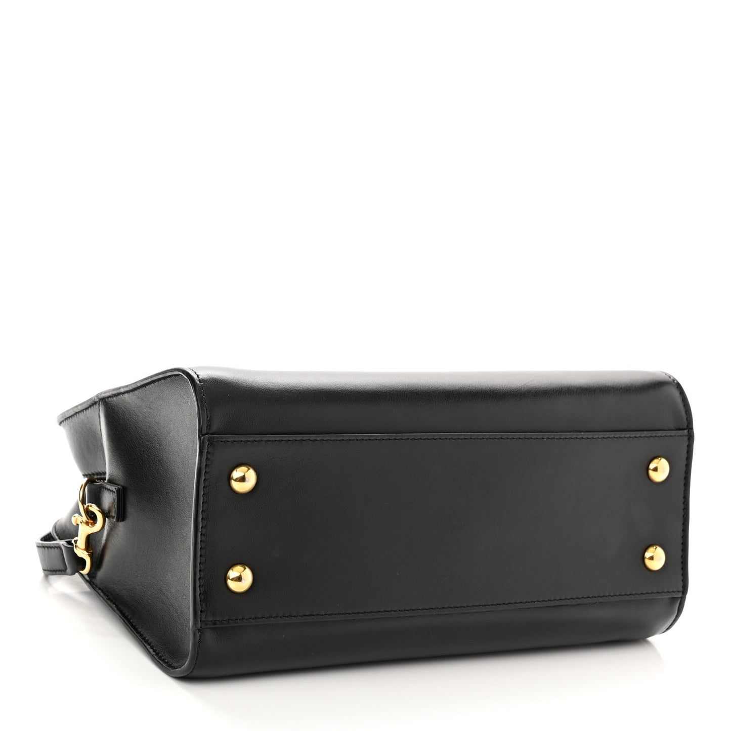 Calfskin Monogram Baby Cabas Black