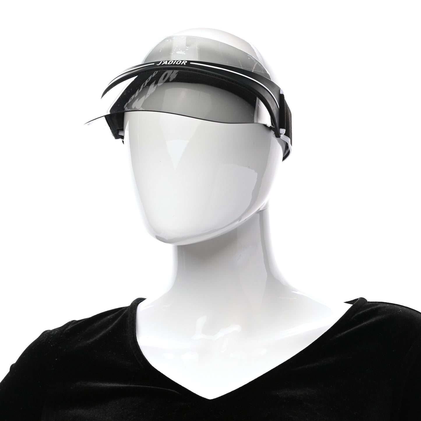 Mirrored DiorClub1 Sun Visor Black