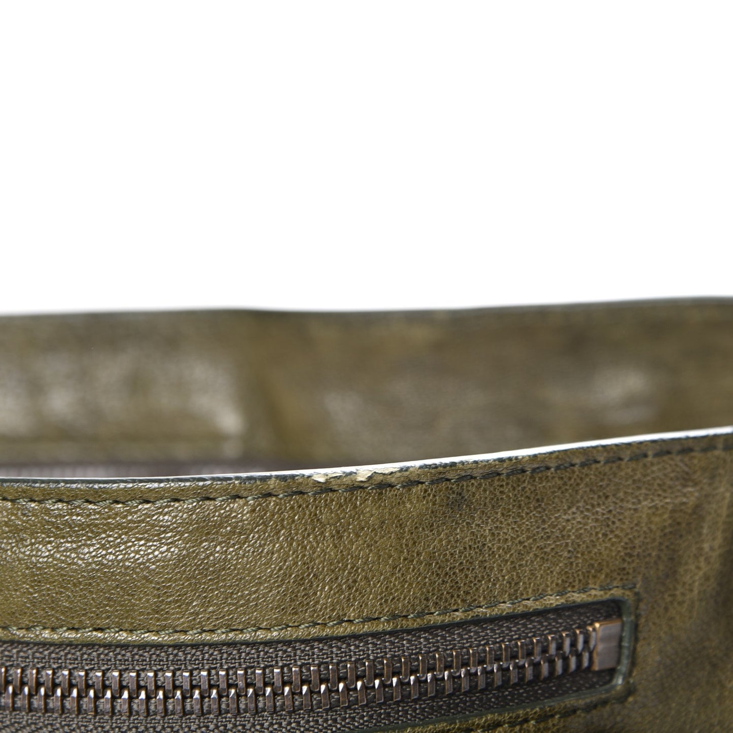 Lambskin Medium PS1 Satchel Military