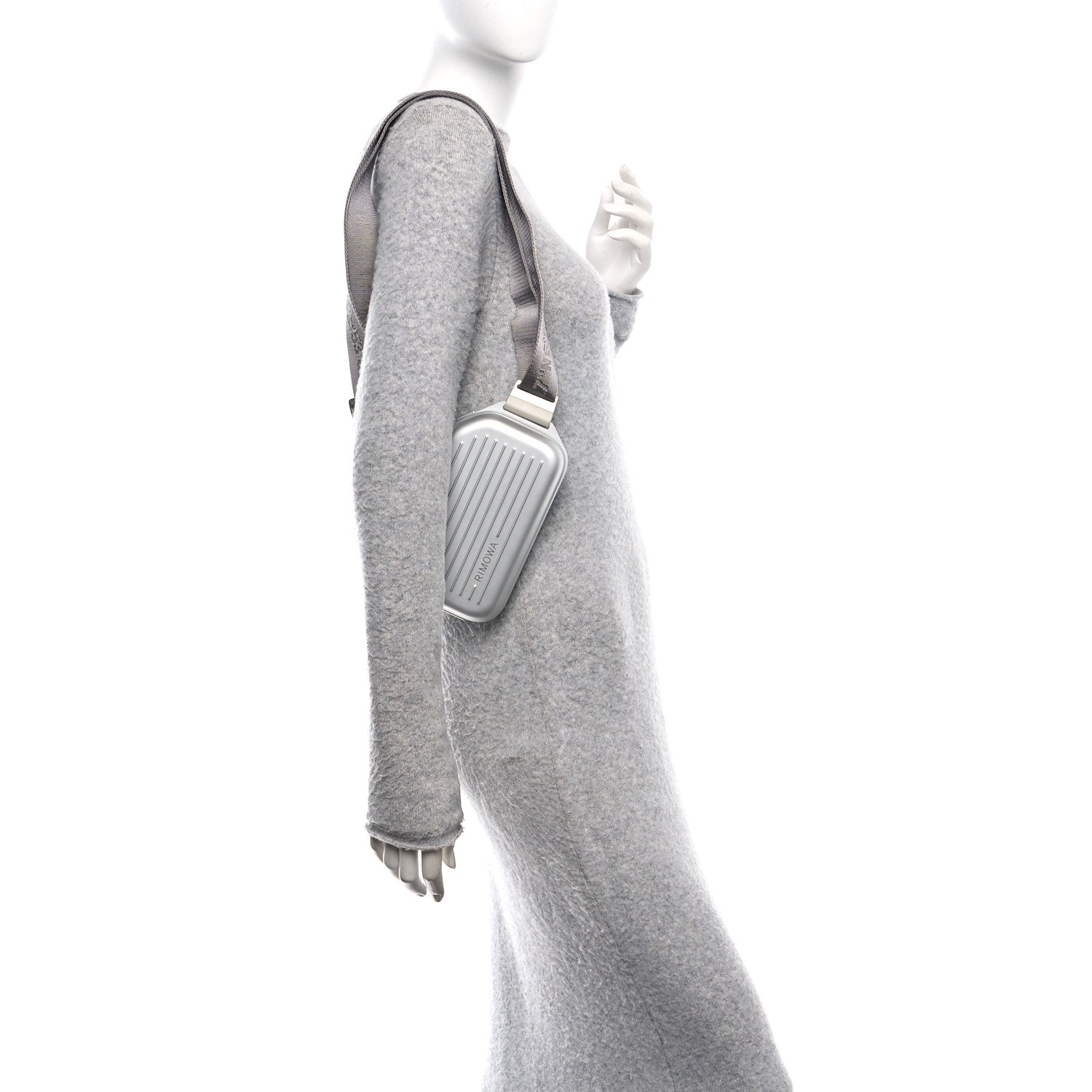 Rimowa Aluminum Personal Sling Clutch Silver 2 of 8