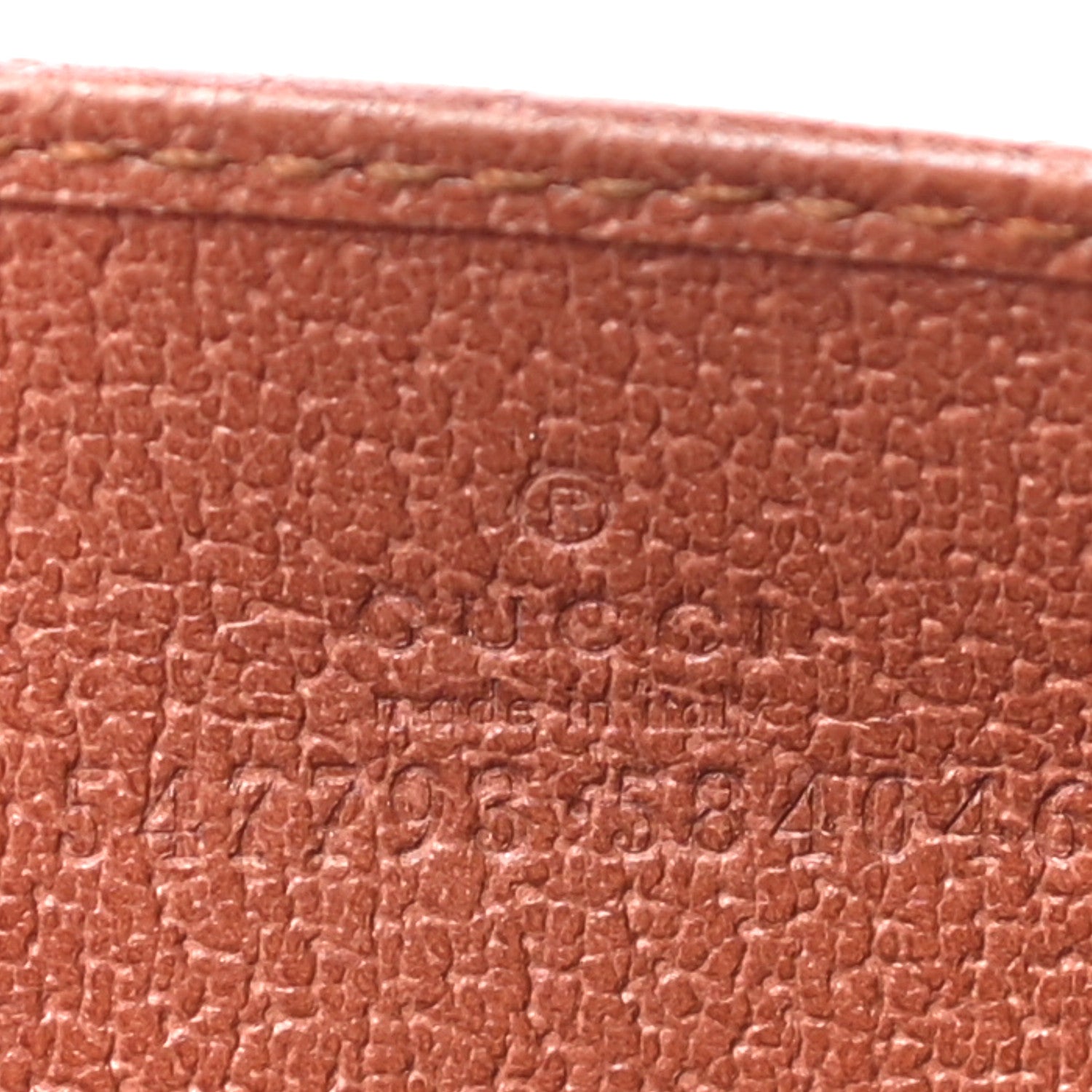 Gucci X MLB GG Monogram NY Yankees Card Holder Beige Ruggine Ivory 7 of 13