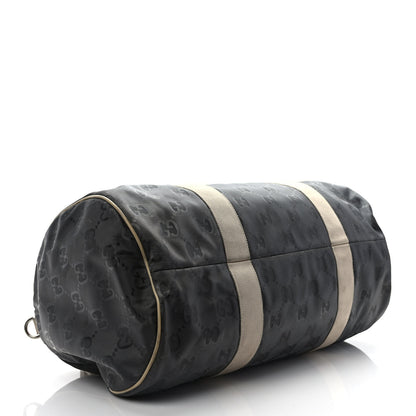 Gucci Econyl Nylon Monogram Off The Grid Duffle Bag Graphite Grey New Plaster 4 of 9
