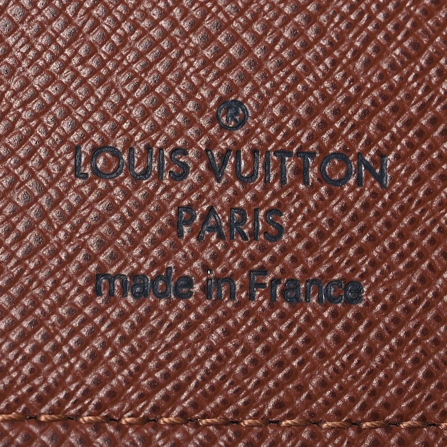 Monogram Porte Valeurs Checkbook Wallet