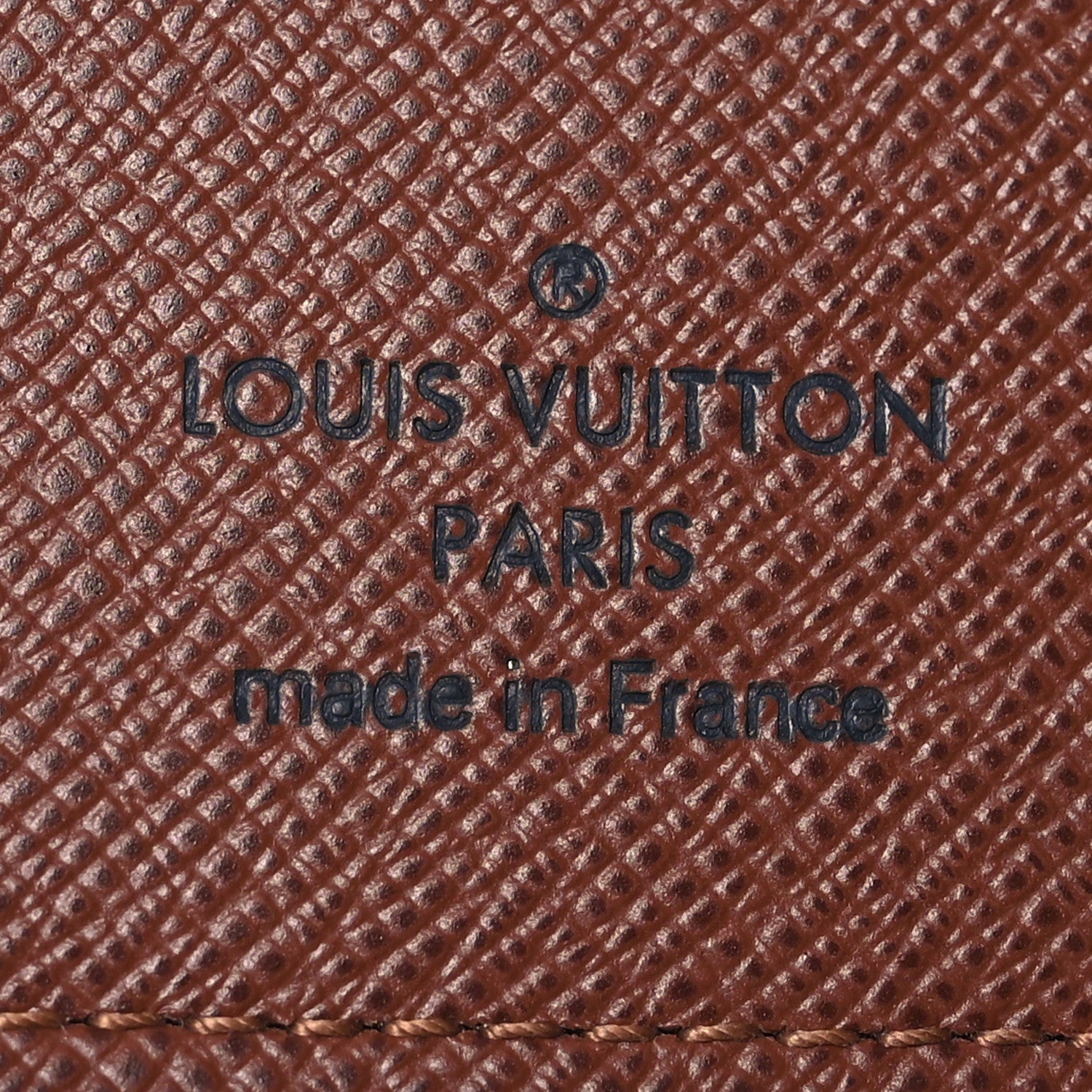 Louis Vuitton Monogram Porte Valeurs Checkbook Wallet 8 of 9