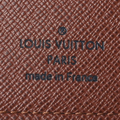 Louis Vuitton Monogram Porte Valeurs Checkbook Wallet 8 of 9