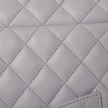 Chanel Calfskin Quilted Large Urban Spirit Backpack Grey 21 of 25