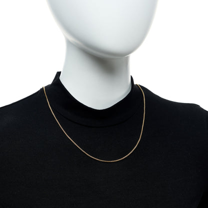David Yurman 18K Yellow Gold 1.7mm Box Chain Necklace 20" 2 of 4