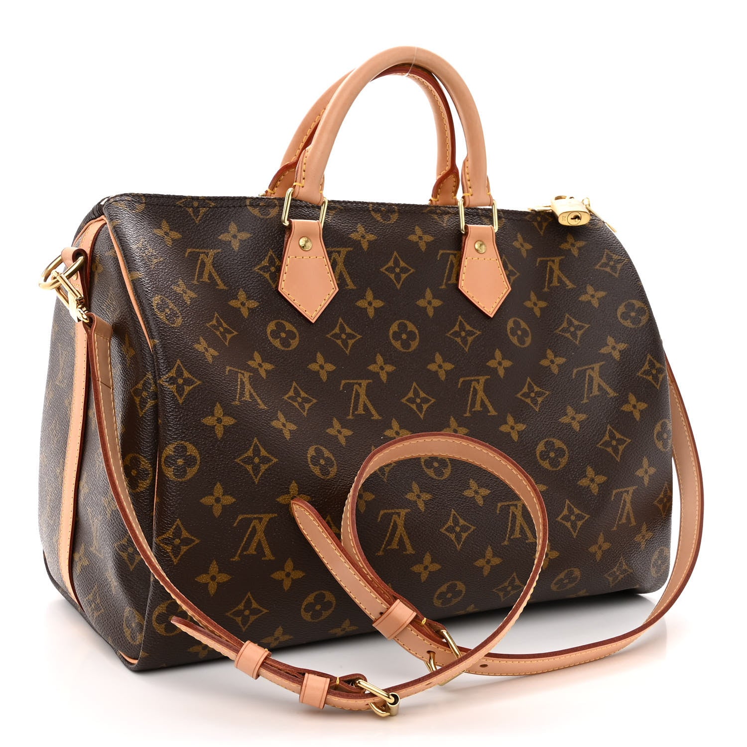 Louis Vuitton Monogram Speedy Bandouliere 35 3 of 10